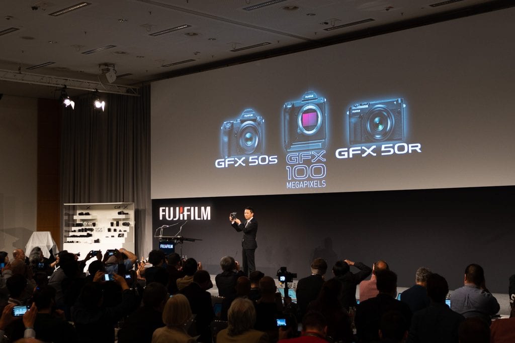 Fujifilm GFX 100 Photokinassa 2018.